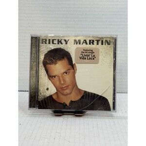 Ricky Martin Self Titled CD 1999 Livin La Vida Loca Latin Pop